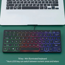 Portable Wired Keyboard Laptop Mini Keyboard Computer External Keyboard Computer picture