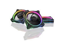 ASUS Prime MR120 ARGB fan black triple pack, 28mm extra-thick frame, quiet, high picture