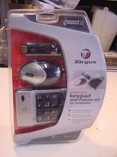 NEW - TARGUS WIRELESS KEYPAD AND MOUSE SET FOR NOTEBOOK PAKP003U picture