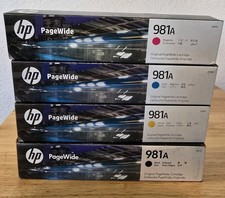 Genuine HP 981A Ink Multipack - For Pagewide Enterprise 556 586 Brand New Sealed picture