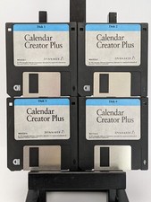 Calendar Creator Plus Spinnaker: 3.5” Disk Only / Vintage Software 1993 Windows picture