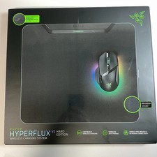 Razer HyperFlux V2 Hard Edition Gaming Mouse Pad Wireless Charging NEW IN BOX picture