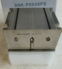 (2) Supermicro SNK-P0048PS Passive CPU Heat Sink Sockets picture