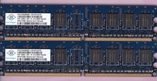 1GB 2x512MB PC2-4200 NANYA DDR2-533 NT512T64U88A0BY-37B BLUE Ram Memory Kit DIMM picture