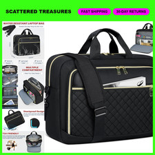 Large 17.3 Inch Laptop Bag for Women | Stylish Briefcase & Computer Tote picture