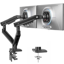HUANUO FlowLift Pro Dual Monitor Mount for 13–32