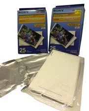 Sony SVM-25LS 4x6 Inch Photo Paper For Digital Printers 25 X 2 Sheets 2 Pack 50 picture