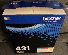 Genuine Brother TN-4313PK Cyan Magenta Yellow Toner Brand New Open Box picture