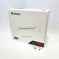 GIGABYTE B850M AORUS STEALTH ICE Micro-ATX Motherboard AM5 DDR5 Wi-Fi 7 White picture