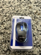 Verbatim Corded Notebook Optical Mouse - Blue 99743 picture