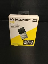 Genuine WD Western Digital My Passport SSD 256GB (WDBKVX2560PSL-WESN) BRAND NEW picture
