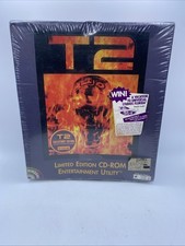 Terminator 2 T2 Limited Edition CD-ROM Entertainment Utility for Windows SEALED picture