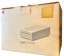 Vtg 1987 Apple 3.5 Drive A9M0106 Original box only disc computer part box 20S3 picture