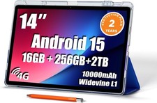 Callsky 14 inch Tablet Android 15 16GB RAM 256GB ROM 1920x1200 IPS FHD Display picture