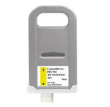 PFI-703 Yellow Ink Cartridge Fit Canon iPF 810 815 820 IPF825 PFI703Y picture