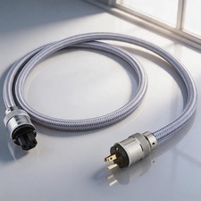 5N OFC Pure Copper US /EU /AU Schuko AC Mains Supply Cord HIFI Audio Power Cable picture