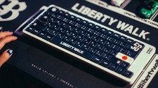 Liberty Walk x original konbini Keyboard and Deskpad Bundle 1 of 500- Black LBWK picture