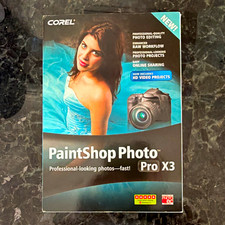 Corel PaintShop Photo Pro X3 Photo Editing DVD for Windows English 1 Device picture