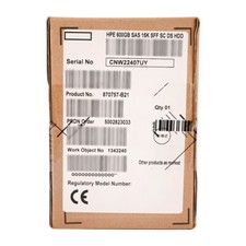 870757-B21 For HP 600GB 12G SAS 15K SFF SC ENT HDD Server picture