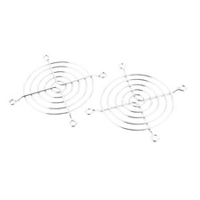 2 x Metal Wire Finger Guard Protect Grill for 80mm Computer PC Cooling Fan picture