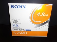 NEW Sony CWO-4800C 4.8GB 5.25 MO OPTICAL DISK FACTORY SEALED  picture