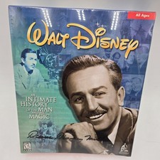 WALT DISNEY: An Intimate History of the Man and His Magic CD ROM Factory Sealed picture