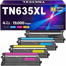 TN635XL Toner 4PK for Brother HL-L8430CDW L8570CDW MFC-L8730CDW L8930CDW Series picture