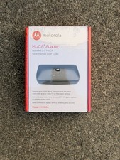 Motorola MOCA/MM1000 Adapter’s for Ethernet Over Coax Bonded 2.0 NEW SEALED picture