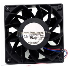 For DELTA FFB1224EHE -R00 DC 24V 1.5A 120*120*38MM Inverter Cooling Fan 3-Wire picture