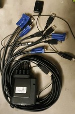 IOGEAR GCS24U)4-Ports External KVM switch VGA/USB New picture
