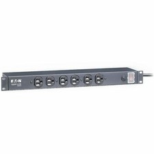 Tripp Lite by Eaton 1U Rack-Mount Network Server Power Strip 120V 15A 6-Outlet picture
