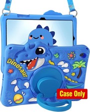 Case for Samsung Galaxy Tab A9+ - Cute Cartoon Silicone Cover with Adjustable picture