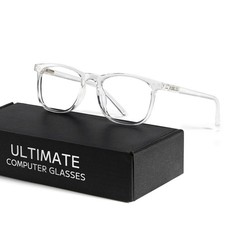 Red Lens Blue Light Blocking Glasses, Square Frame for Computer Gaming picture