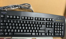 NEW French European AZERTY Keyboard For MAC OR PC USB Foreign Ps/2 or Usb Black picture