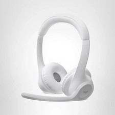 Logitech Zone 300 Wireless Bluetooth Headset PC , Mac, Chrome, Linux, iOS White picture