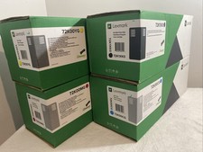 Lot of 4 Lexmark KCYM 72K1XK0 72K00CG 72K00MG 72K00YG Toner CS/CX820 CX825 CX860 picture