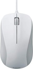 ELECOM Mouse wired M size 3 button USB optical type White ROHS Directive M- picture