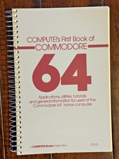 (VG+) COMPUTE's First Book of Commodore 64 C64 Spiral Bound 1983 picture