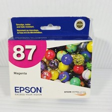  Epson 87 Magenta Ink  - Genuine OEM - Brand New Sealed  picture