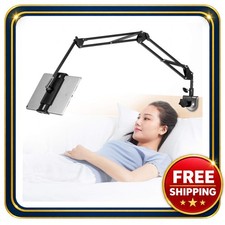 Adjustable tablet stand foldable arm for bed desk kitchen picture