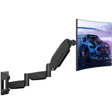 Monitor Wall Mount for 13 to 32 inch Computer Screen, Extra Long Adjustable picture