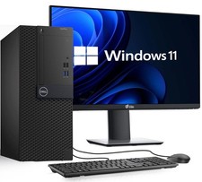 Dell 3060 Tower Desktop PC i5-8th, 32GB RAM 1TB SSD Wi-Fi New 24