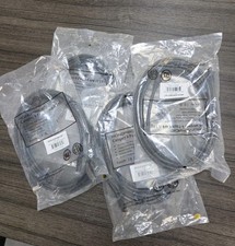 4Monoprice Patch Cord,Cat 6,Booted,Black,10 ft. 4 Cables Pack picture