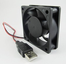 USB Powered Brushless DC Cooling Fan 5V 60 x 60 x 25mm 6025 Fit computer cases picture