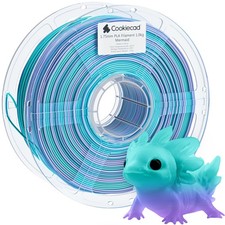 Cookiecad PLA Filament Rainbow Gradient, Mermaid, 1.75mm 1kg picture