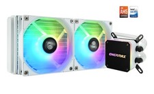 Enermax LIQMAX III 240mm ARGB AIO CPU Cooler - White  AM5 & LGA 1700 Included picture