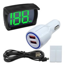 Car HUD GPS Digital Speedometer, MPH Speed Meter with LED Large Font Head Up Dis picture