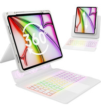 iPad 360 Adjustable Case Air 13-in.(M3/M2, 2025/2024), iPad Pro 12.9-in, White picture