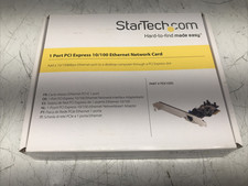 StarTech PEX100S Port PCIe Ethernet Network Interface Adapter Card OPEN BOX picture