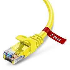 Cat6 Patch Cable 3ft RJ45 Ethernet Pure Copper � 1 Pack picture